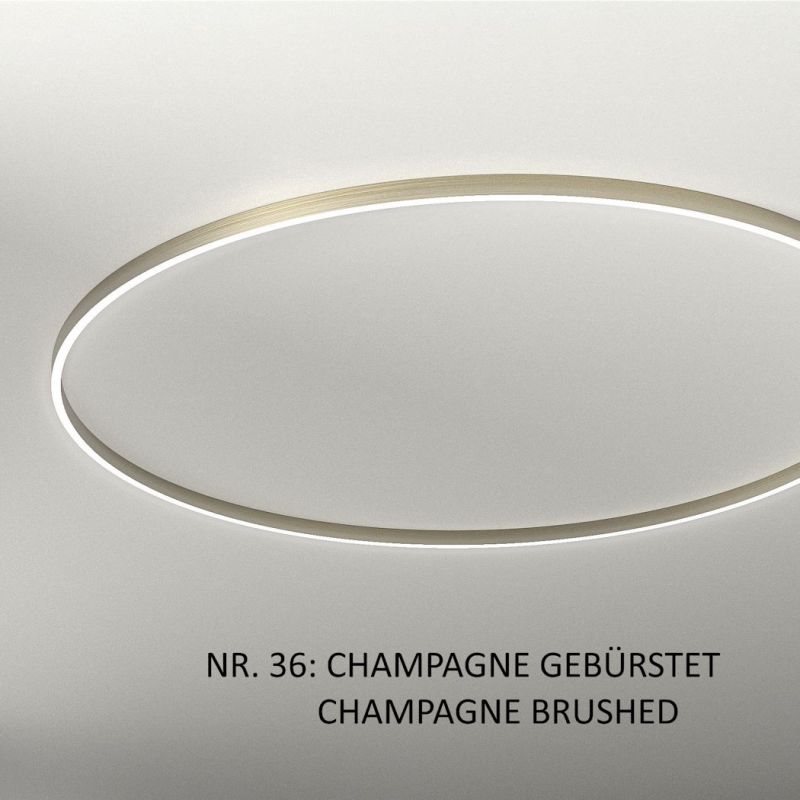 Farbbeispiel: Champagne gebürstet (helles Gold)